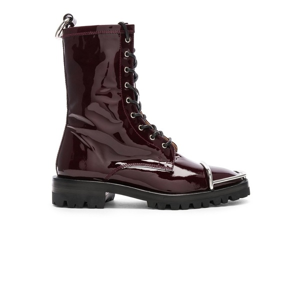 Alexander Wang Kennah Patent Combat Boot size 37 - Picture 3 of 13